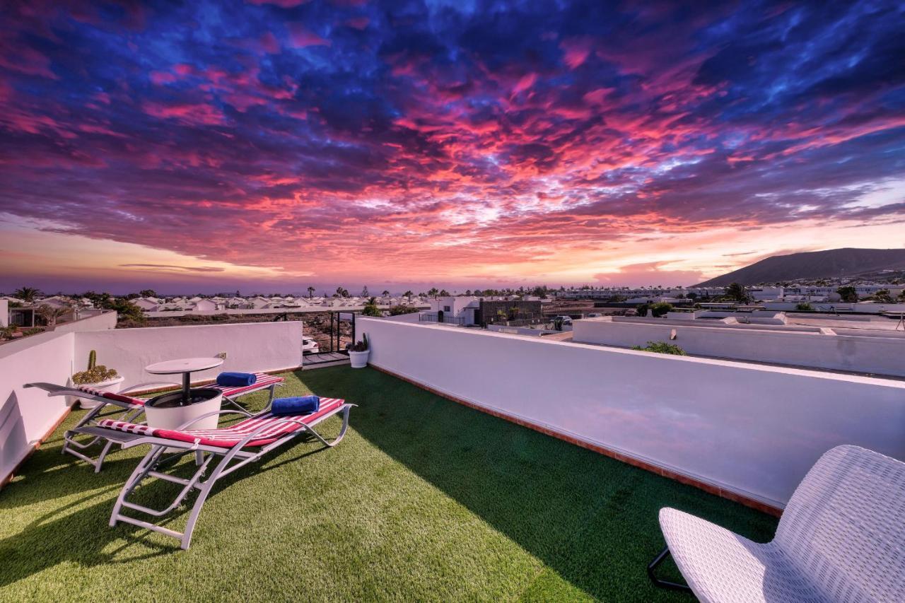 Villa Aurelia-Pool, Jacuzzi And Solarium Playa Blanca  Bagian luar foto